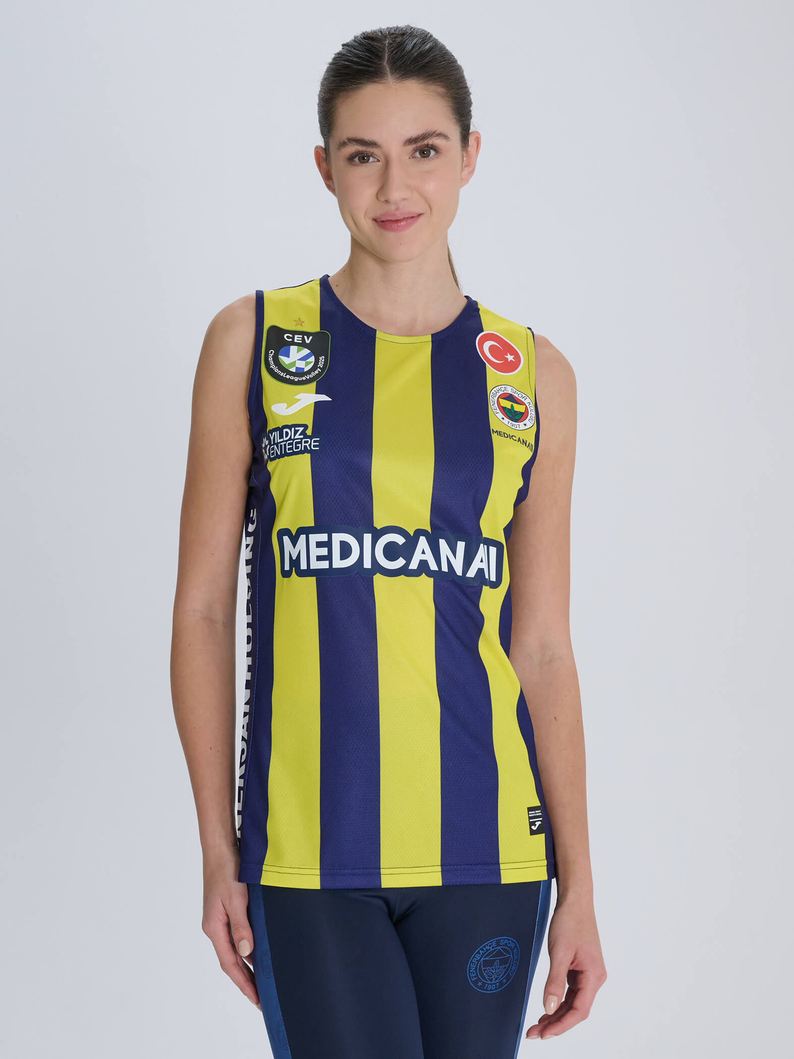 Fenerbahçe Medicana 24/25 Çubuklu Kadın Voleybol Forma